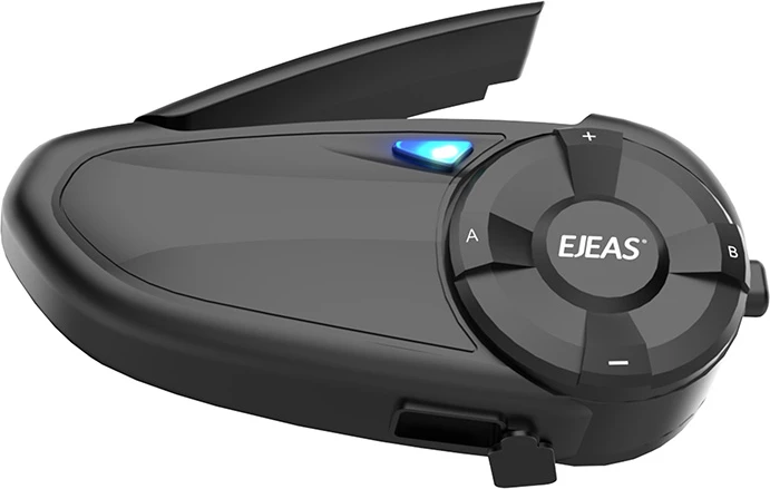Interkom për motoçikletë EJEAS Q7, Bluetooth 5.1, IP65, i zi