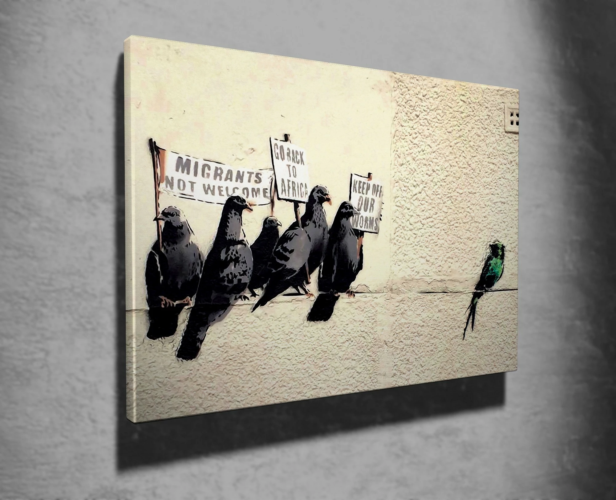 Pikturë dekorative në kanavacë Wallity, WY47, 70x100cm