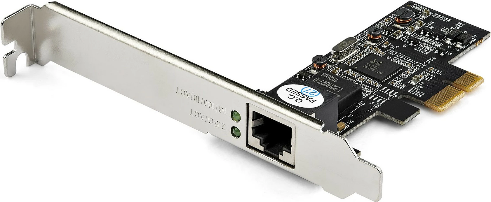 Kartelë rrjeti PCIe StarTech ST2GPEX, 1x RJ-45, 2.5GbE, e zezë