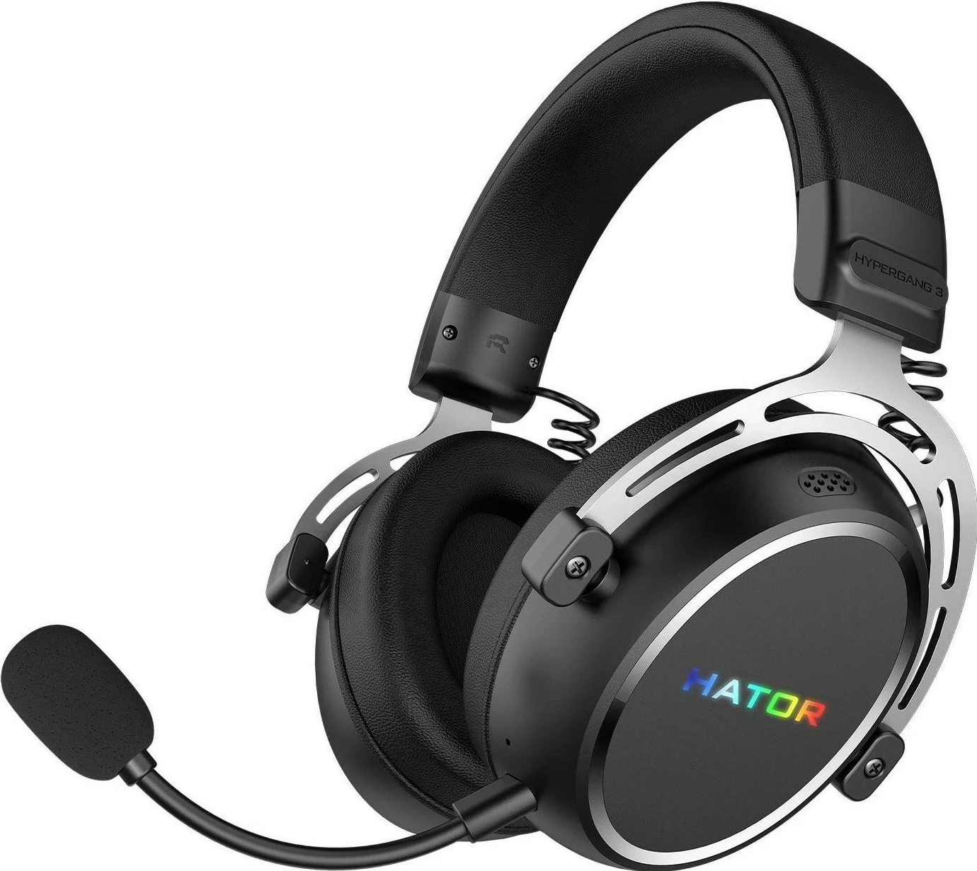 Kufje Hator Hypergang 3 Wireless, ANC, Bluetooth, mikrofon i ndashëm, e zezë