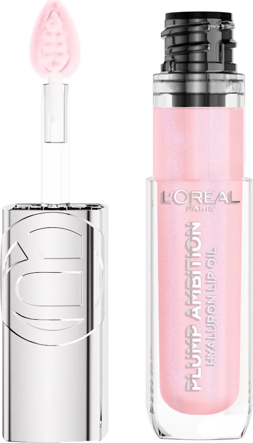 Vaj për buzë për femra L'Oreal Paris Plump Ambition Nourishing Lip Oil 101 Crystal Clear, 5ml