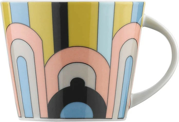 Set filxhanësh për kafe, shumëngjyrësh, Hermia Concept, 12 copë, TL12KT60010876