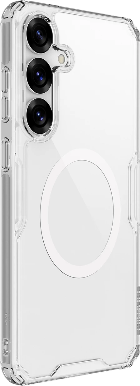Mbështjellës Nillkin Nature TPU Pro Magnetic me MagSafe për Samsung Galaxy S25+, Bardhë