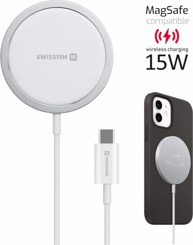 Karikues Wireless Magpuck Swissten (Kompatibil me Magsafe)