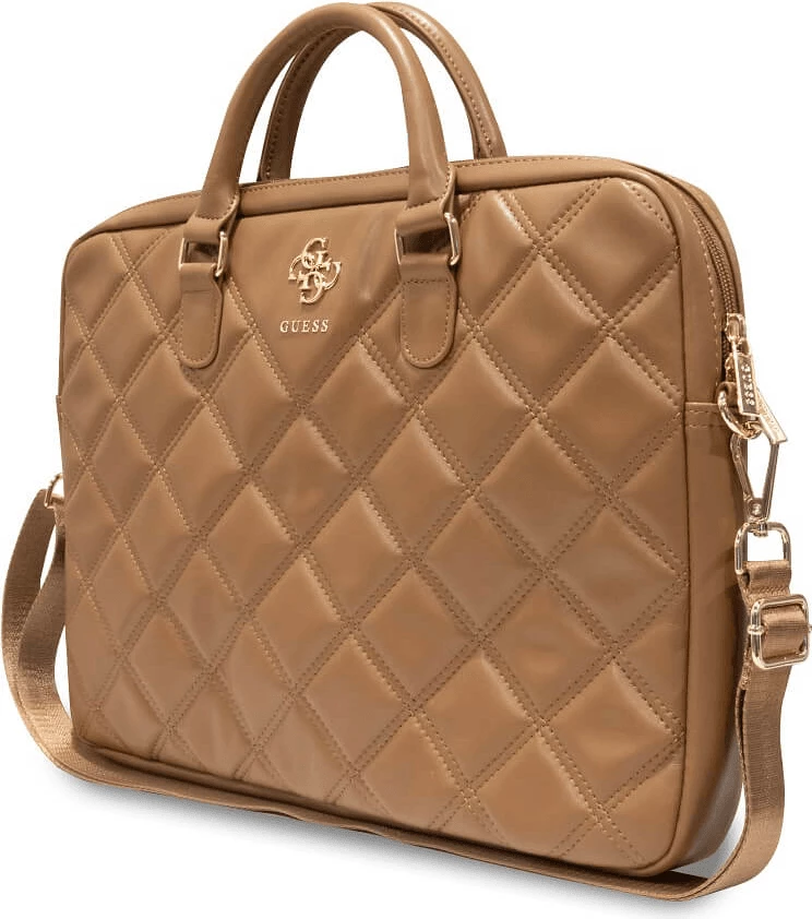 Çantë laptopi Guess GUCB15ZPSQSSGW 15-16\" kafe