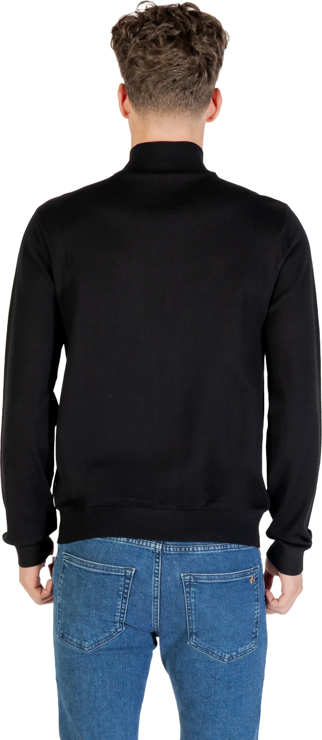 Kardigan për meshkuj Armani Exchange XM001279 AF10454, i zi [Madhësia: XXL]