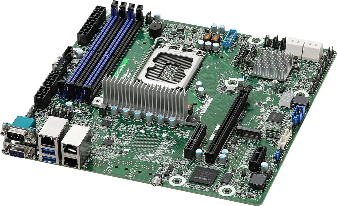 Pllakë amë ASRock EC266D4U, micro ATX, Socket 1700, DDR5, për servera