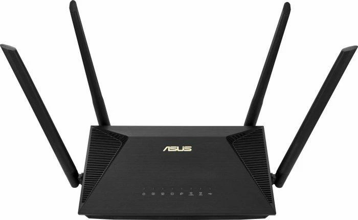 Router Asus RT-AX53U Wi‑Fi 6 dual-band, 3x Gigabit LAN, 1x Gigabit WAN, USB 2.0, Mesh, WPA3 i zi