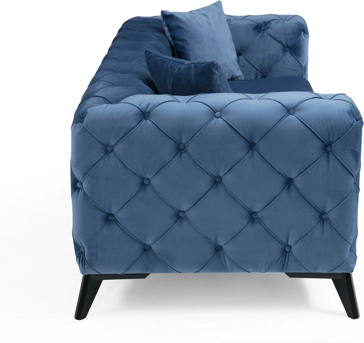 Divan dy ulëshe, ngjyrë kaltër, Como, Atelier del Sofa