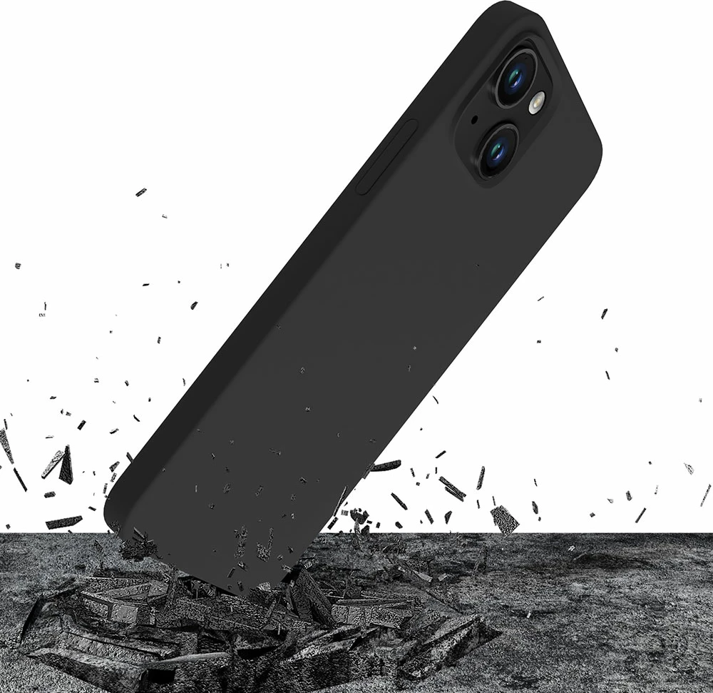 Mbështjellës silikoni për celular 3mk Protection, për iPhone 13 mini, i zi