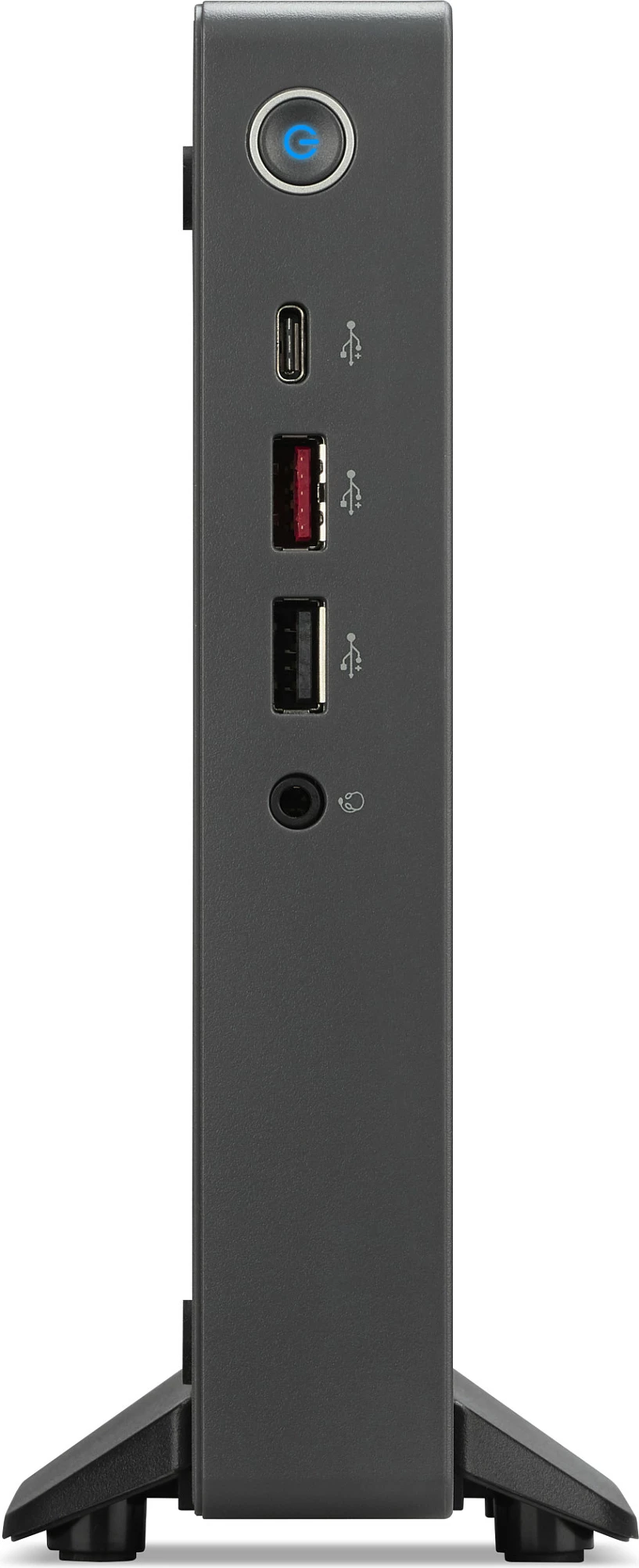 Mini PC Acer Veriton Essential VN2595G, Core 3-100U, 8GB RAM, 256GB SSD, Windows 11 Pro, gri e errët