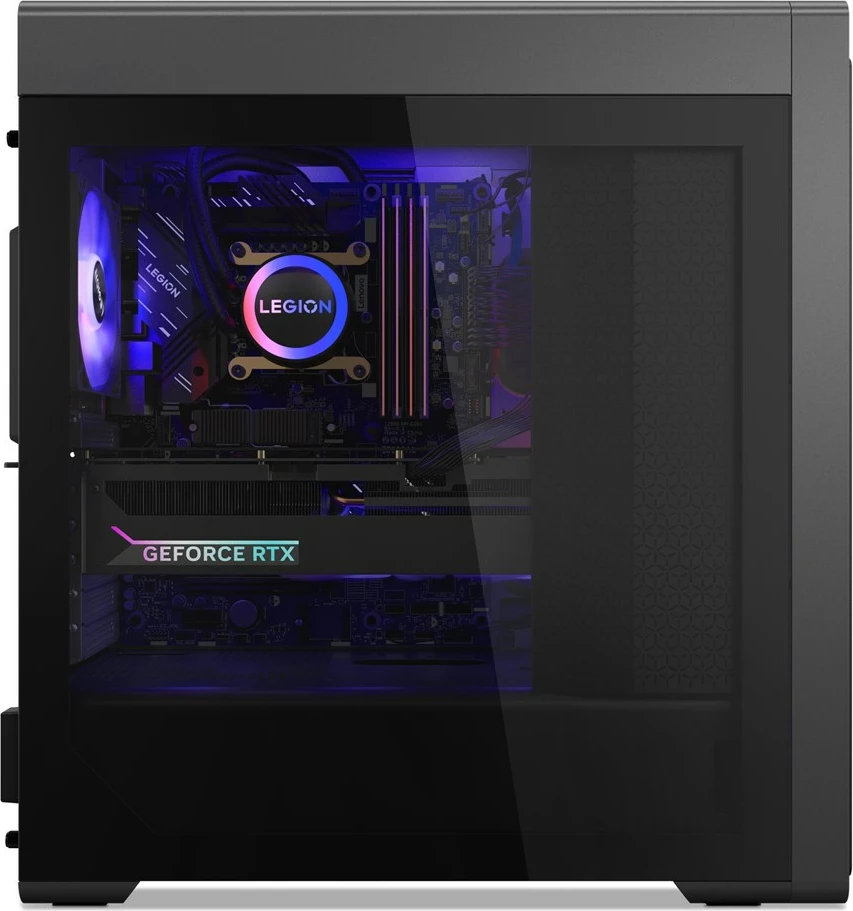 Kasë Lenovo Legion T7 34IAS10, Intel Core Ultra 9 285K, 64 GB RAM DDR5, 2 TB SSD, NVIDIA RTX 5070 Ti, Gri