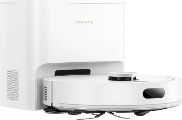 Fshesë robotike Dreame F20 Plus 20000 Pa, fshirje e lagët, stacion zbrazje automatike 4 L, e bardhë