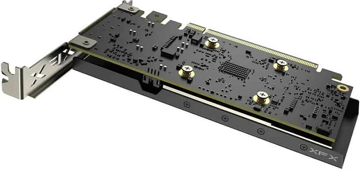 Kartelë grafike XFX Radeon RX 6400 RX-64XL4SFG2, 4GB GDDR6, Low Profile, PCIe 4.0, e zezë