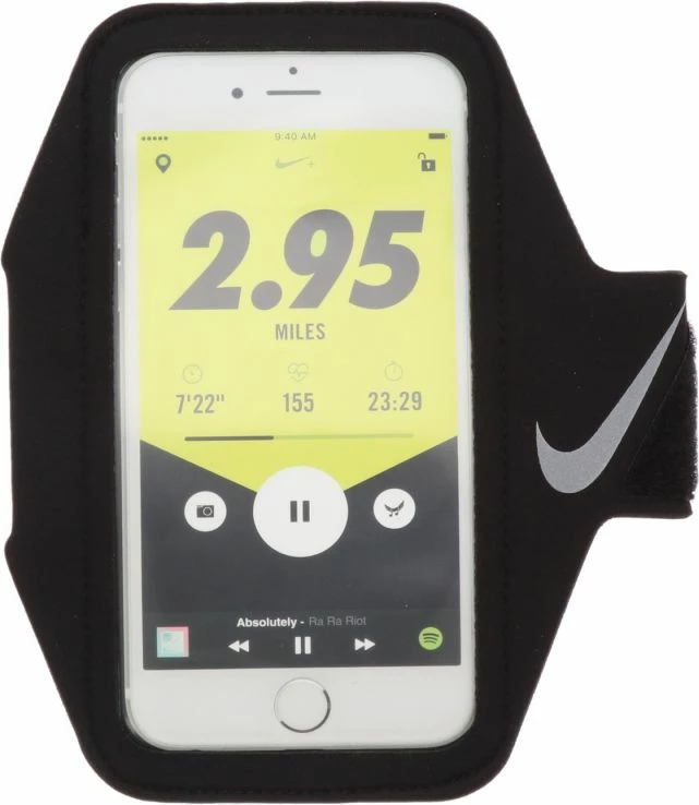 Mbajtëse krahu për telefon Nike, e zezë