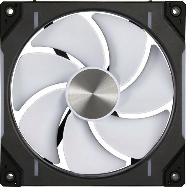 Ventilator PC Phanteks D30-140 PWM D-RGB 140 mm Reverse, zi/bardhë, 3 copë