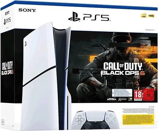 Konzolë lojërash Sony PlayStation 5 Slim 1TB Call of Duty Black Ops 6, e bardhë