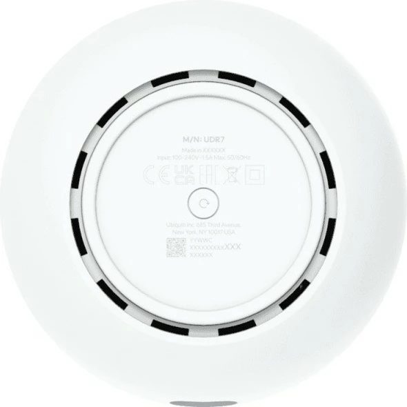 Router UBIQUITI UniFi Dream Router 7 UDR7, WiFi 7, i bardhë