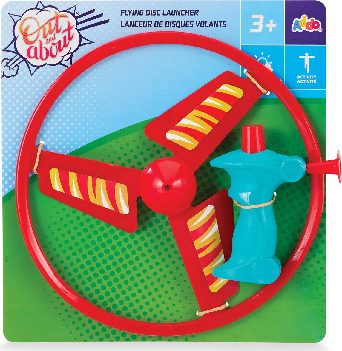 Out and About – Lojë me Disk Fluturues