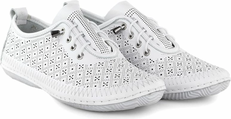 Këpucë lëkure për femra T.Sokolski 1302, të bardha