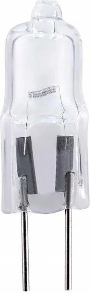 Llambë halogjene NoName G4 10W 12V, dritë e ngrohtë, xham transparent, 1 copë