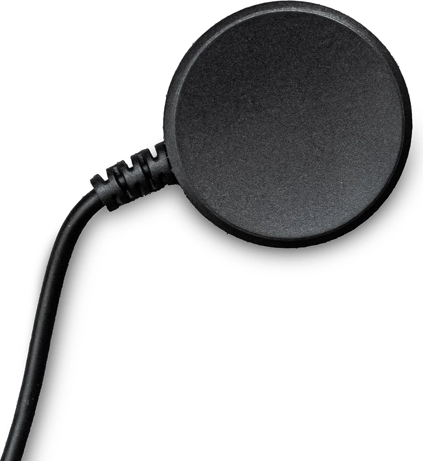 Karikues induktiv për smartwatch Hurtel JW14 me kapëse magnetike, 1m, i zi