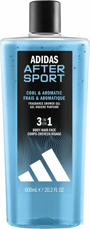 Xhel dushi për meshkuj Adidas After Sport 3-in-1, 600ml
