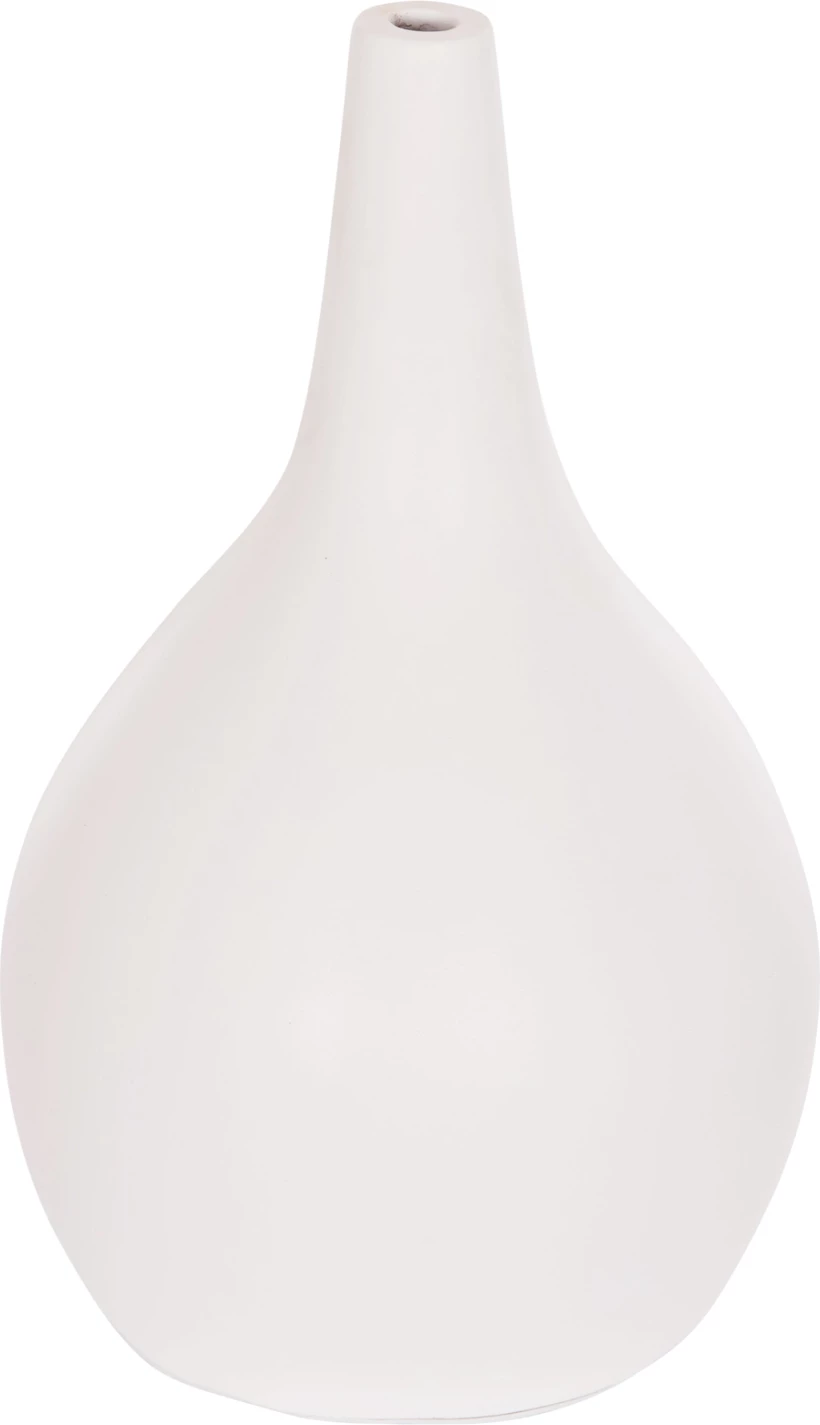 Vazo dekorative tavoline Deni, terrakotë e bardhë, FH4663.02L, 26x39cm