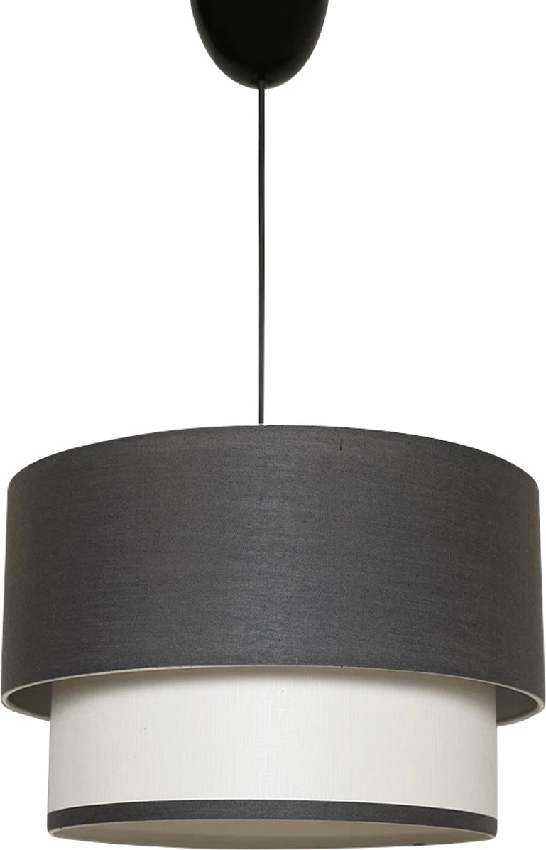 Llambë tavani Opviq, SP286, trup plastik, kapak prej tekstili, anthracite dhe e bardhë, 30x65cm