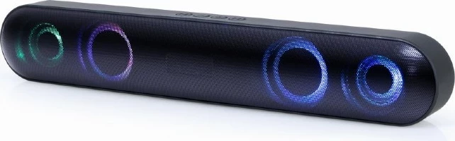 Soundbar Gembird SPKBT-BAR400L, 2.0 kanale, 10 W, E zezë