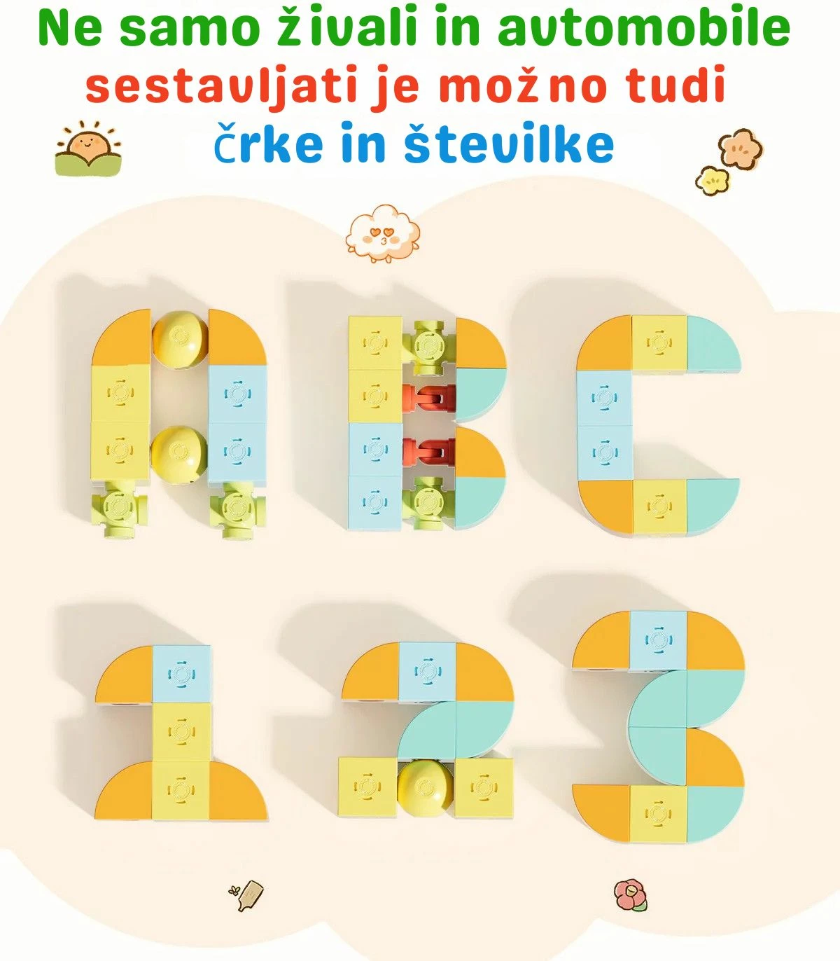 blloqe magnetike ndërtimi Magfun Zoo Creators, set 32 copë, figura kafshësh 3D, 3+ vjeç, shumëngjyrëshe