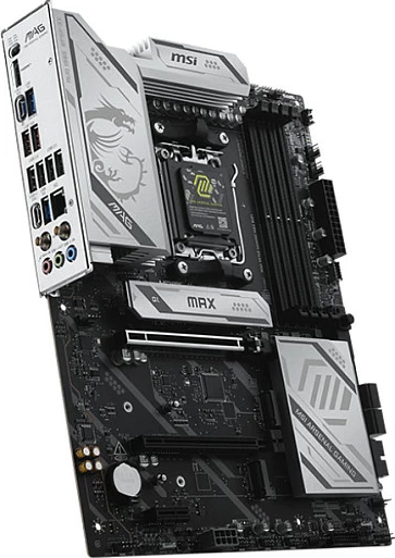 Pllakë amë MSI MAG X870E Gaming Max WiFi, Socket AM5, DDR5, ATX, Wi‑Fi 7, e zezë/argjendtë