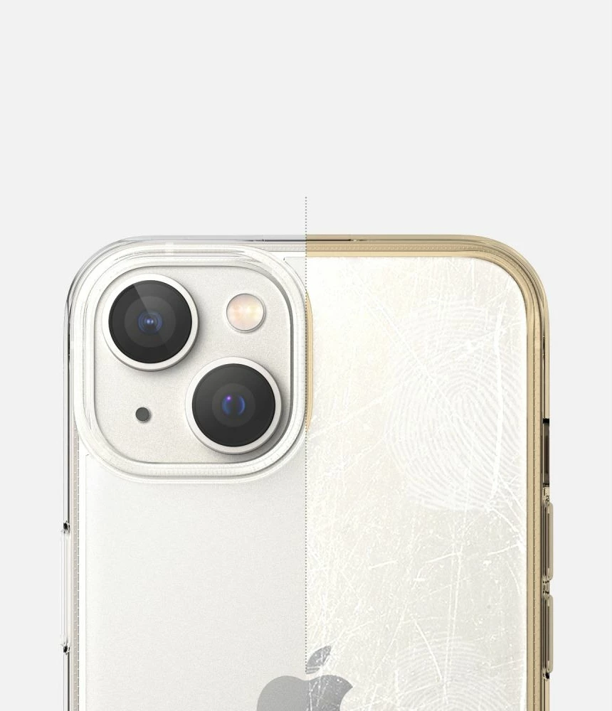 Mbështjellës Ringke Fusion për iPhone 14 Plus 6.7\", PC+TPU, Matte Clear, semi-transparent