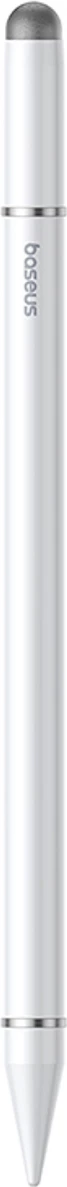 Stylus Baseus Smooth Writing III 3in1, për smartphone/tablet/laptop, i bardhë
