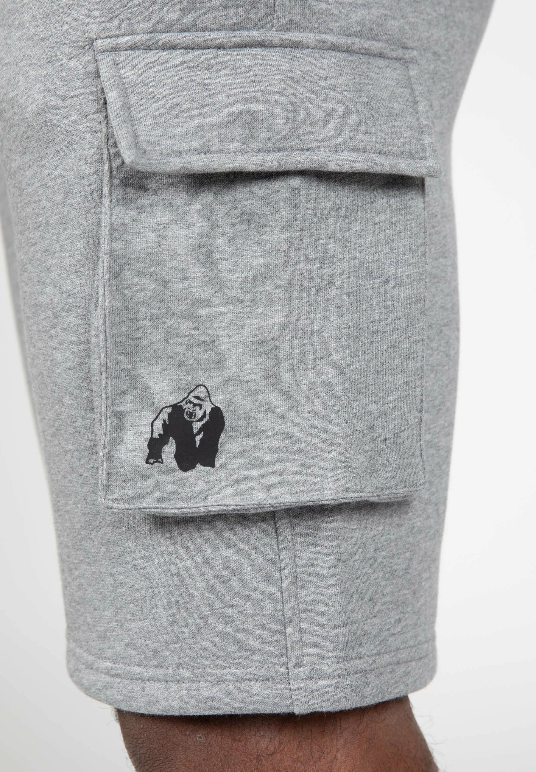 Hudson Cargo Sweat Shorts - Gray [Madhësia: XL]