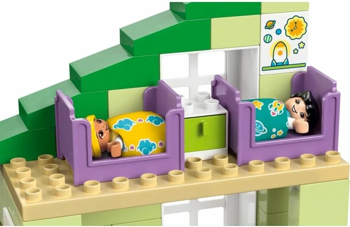 Lodra ndërtimi Lego për fëmijë, Modern Family Home 3in1