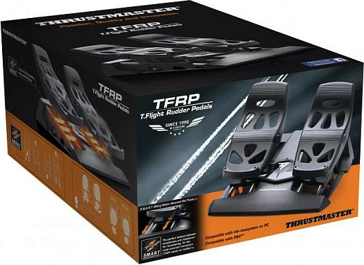 Pedale ruderi Thrustmaster AddOn T.Flight, USB, për PC/PS4, e zezë