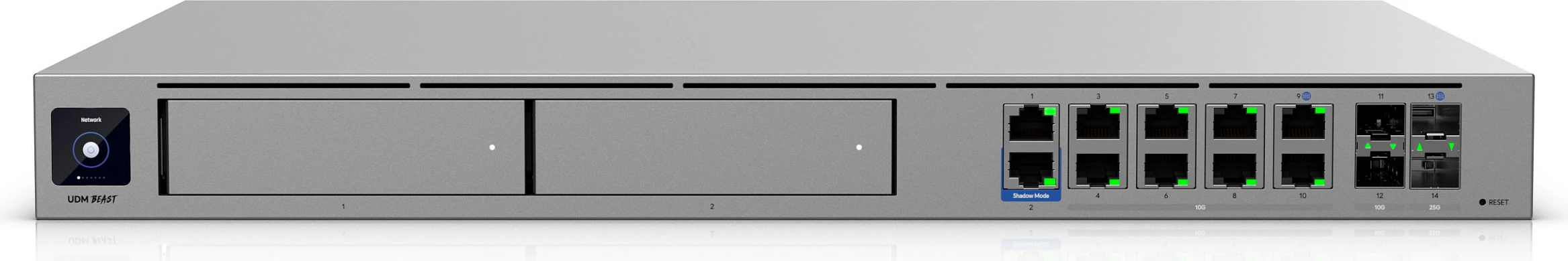 Router Ubiquiti UniFi Dream Machine Beast UDM-Beast, 1U rack, gri