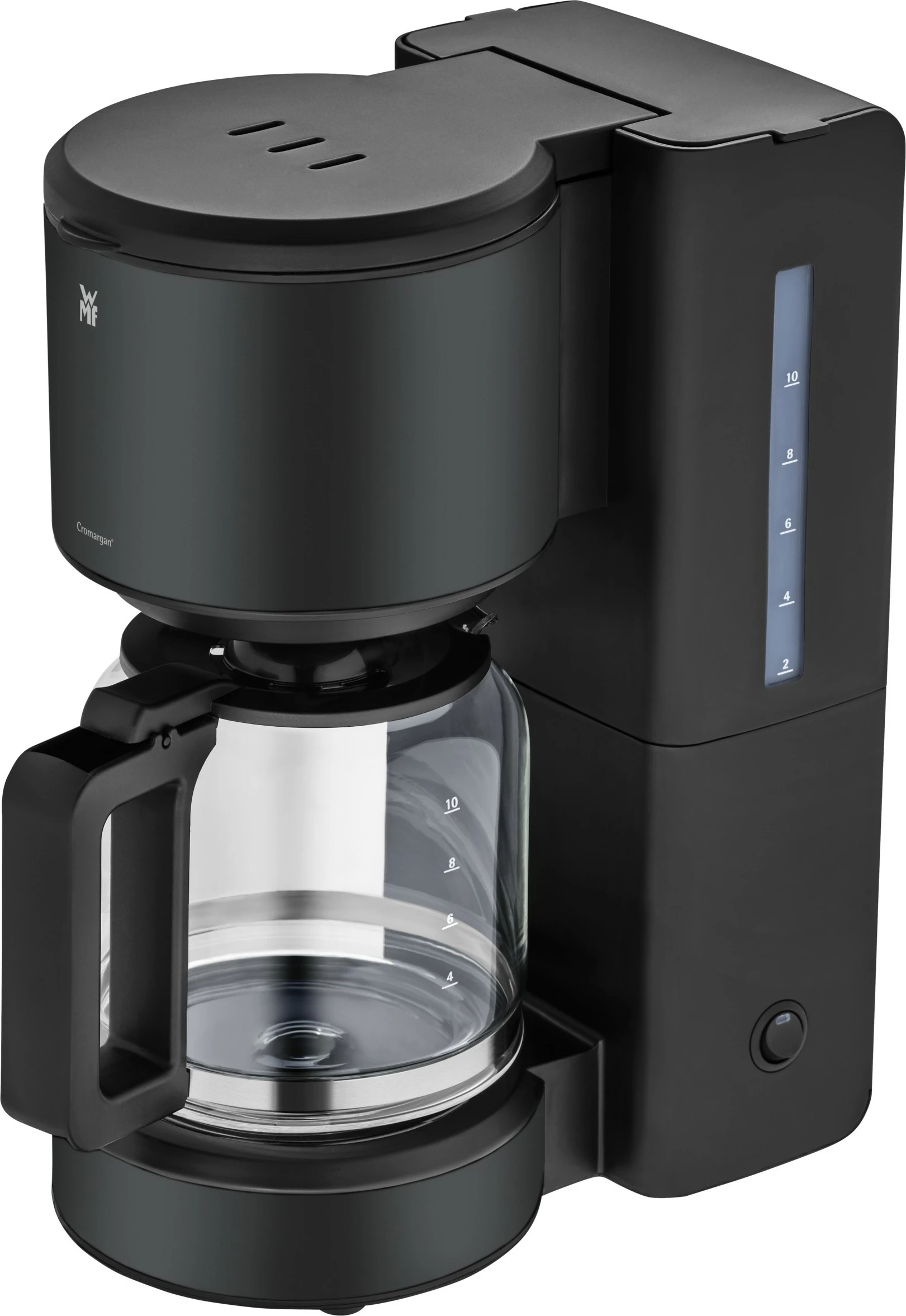 Aparat kafeje WMF Stelio 0412150071, 1.25 L, 1000 W, Ngjyrë e zezë