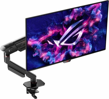 Mbajtëse monitori Asus ROG Ergo AAS01, deri 34\", VESA 100x100, 11.5 kg, e zezë