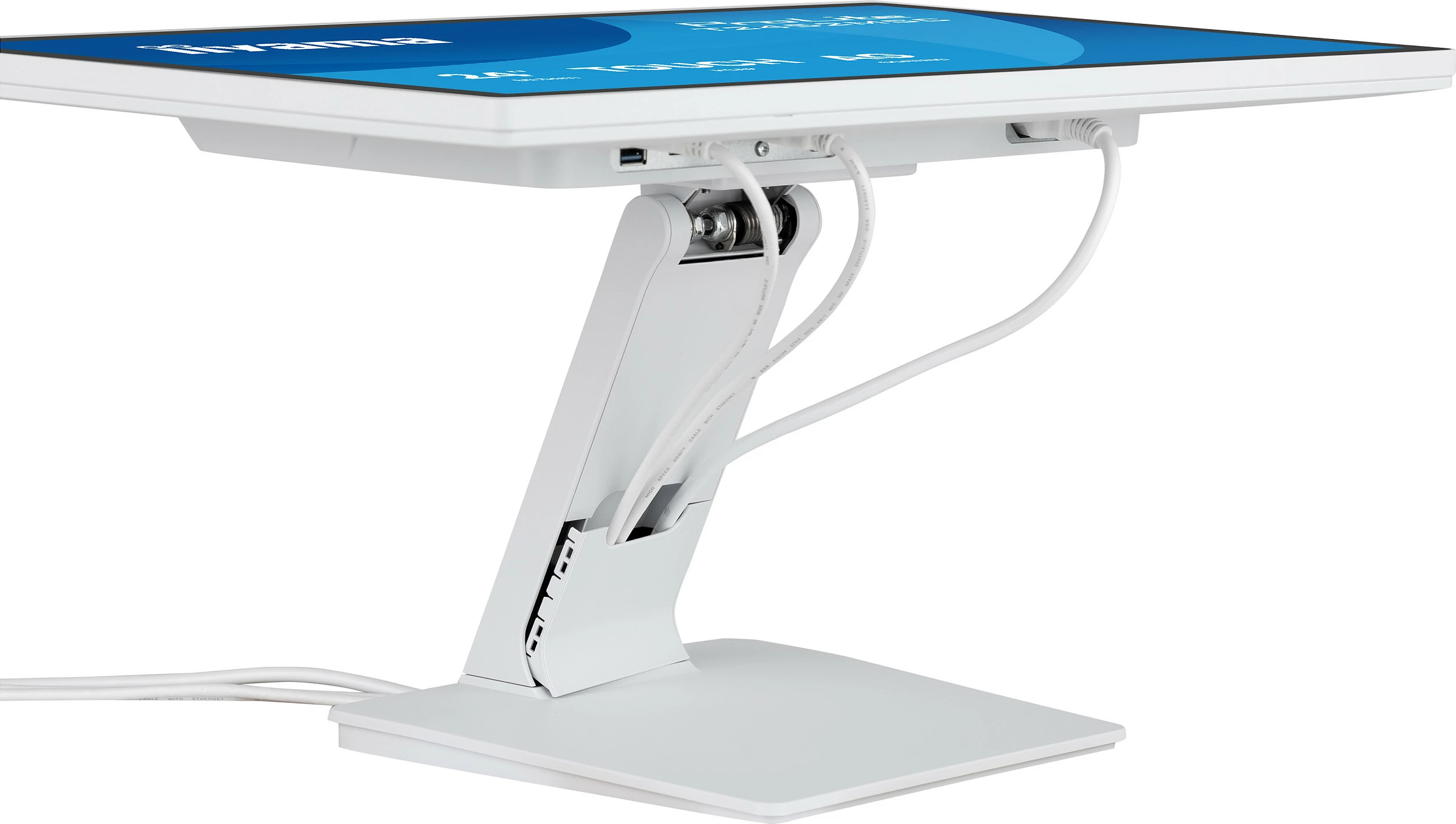Monitor me prekje iiyama ProLite T2452MSC-W2AG, 24" FHD, USB hub, altoparlantë, i bardhë