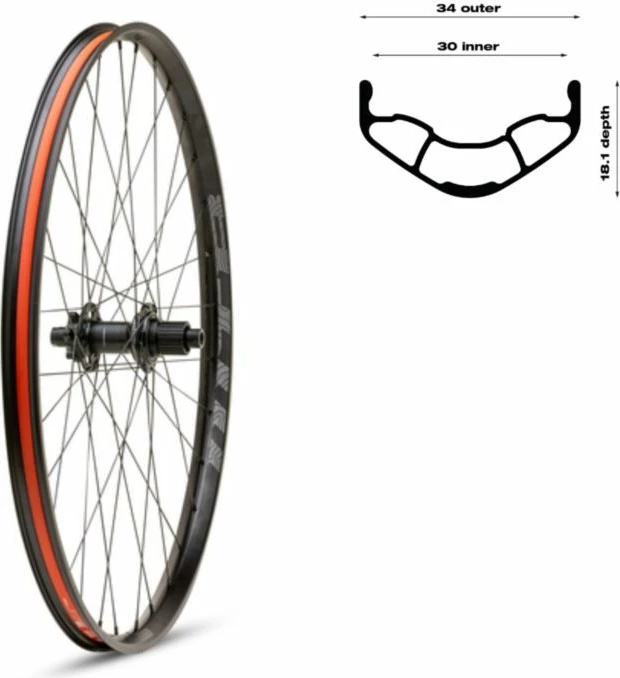 Rrotë e pasme biçiklete WTB, 29 inç