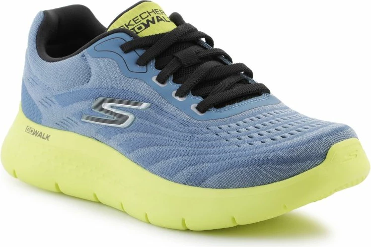 Atlete për meshkuj Skechers, blu-gjelbër