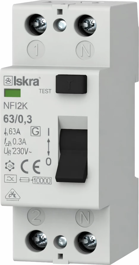 FID Iskra 2P 63A 0.3mA