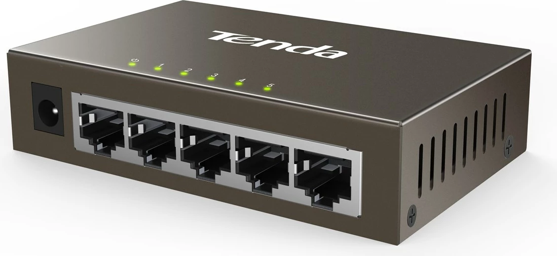 Switch Tenda TEG1005D, 10/100/1000 MB/s, hiri