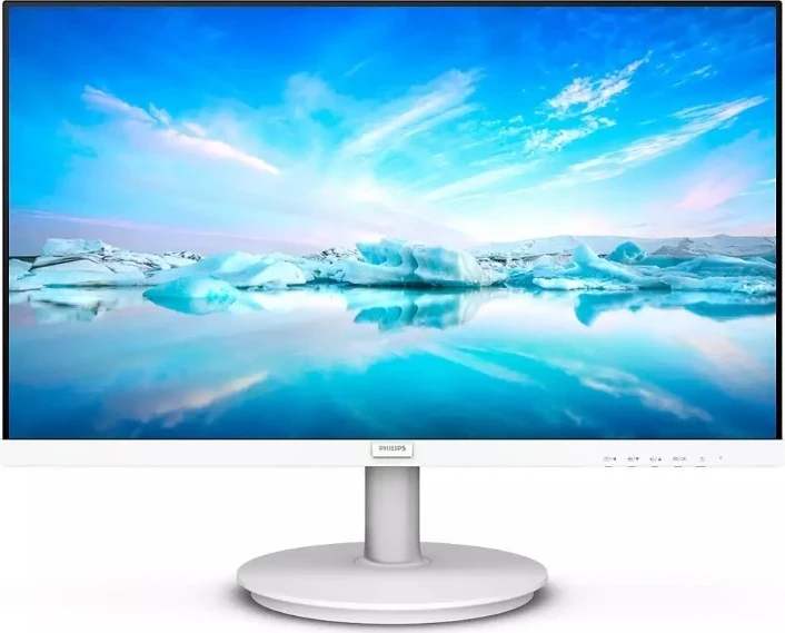 Monitor Philips 271V8AW, 27 inch, IPS, Full HD, Bardhë