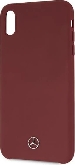 Mbështjellës Mercedes MEHCI65SILRE për iPhone XS Max, silikon, i kuq