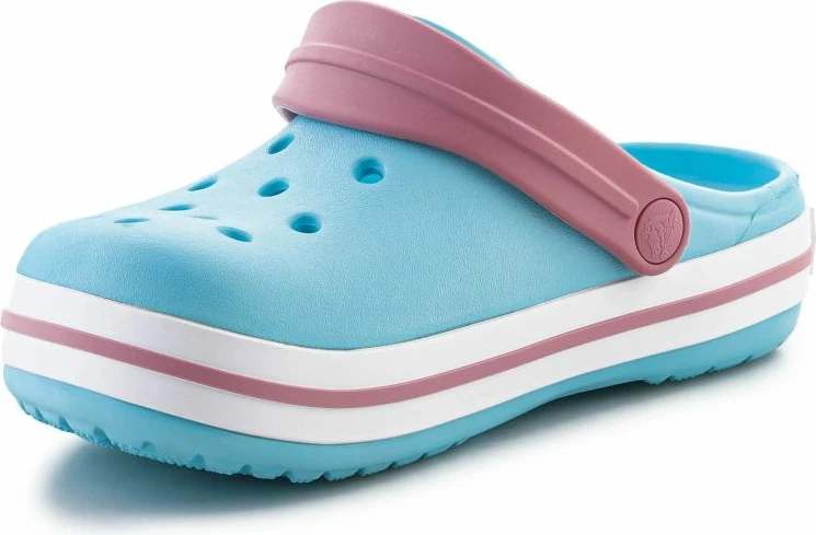 Papuqe për fëmijë Crocs, vjollcë dhe blu