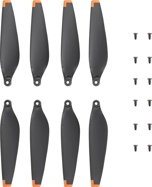 Helika për dron DJI Mini 3, CP.MA.00000593.01, set me 4 palë, e zezë me portokalli