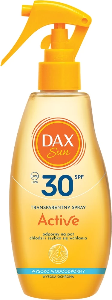 Spray për diell Dax Sun Transparent Spray Active SPF30, 200ml